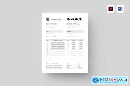 Minimal Invoice