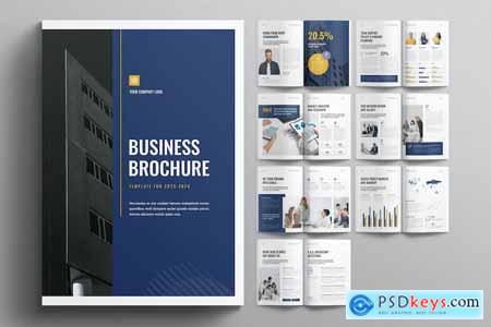 Business Brochure Template 6Y9D9G9