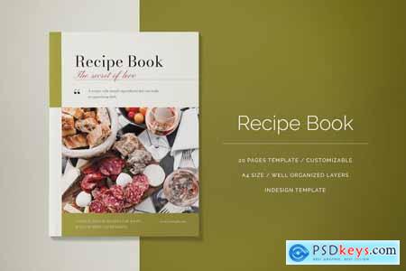 Recipe Book Indesign
