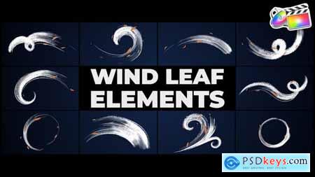 Wind Leaf Elements FCPX 47381813