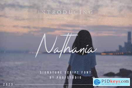 Nathania - Signature Script Font