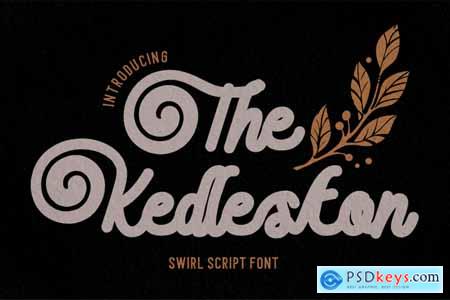 The Kedleston - Swirl Script Font