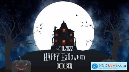 Happy Halloween Intro MOGRT 40527503