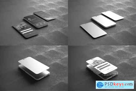 Smartphone PSD Mockup