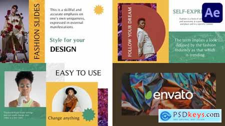 Geometric Fashion Slides for After Effects 47548254