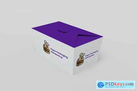 Paper Packaging PSD Mockup