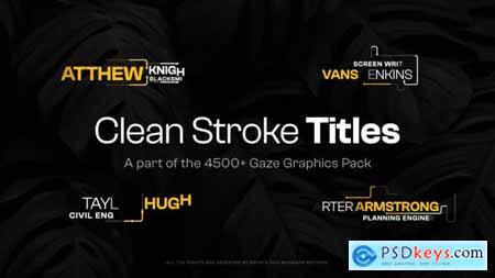 25 Clean Stroke Titles 47530147