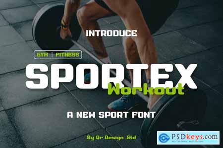 Sportex Workout Font