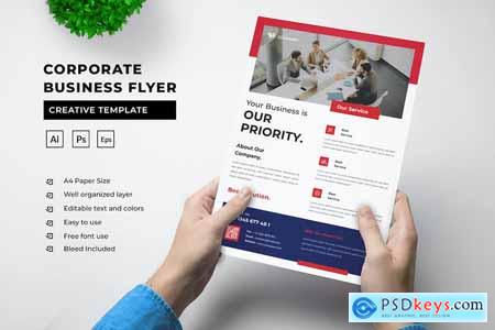 Corporate Business Flyer Template 4PXQ58S