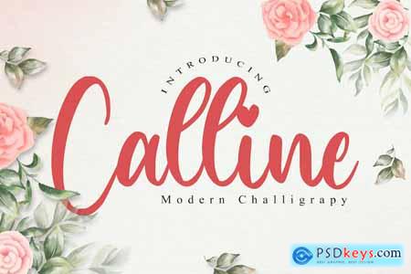 Calline - Bold Script Font