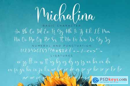 Michalina - Beautiful Script Font