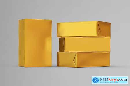 Butter Foil Packaging Mockups