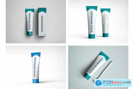 Toothpaste Tube Mockup