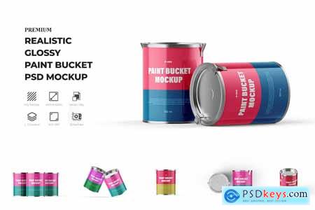 Paint Bucket Mockup