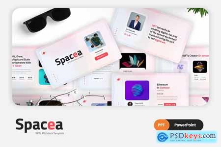 Spacea - NFT Creative PowerPoint Template