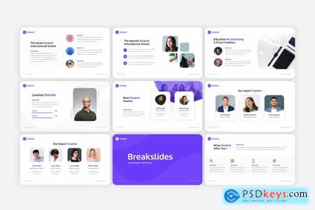 Studeck - Education Pitch Deck PowerPoint Template