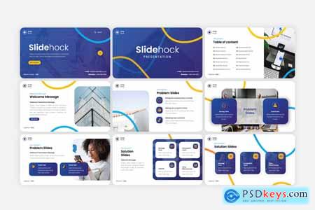 Slidehock - Pitch Deck PowerPoint Template