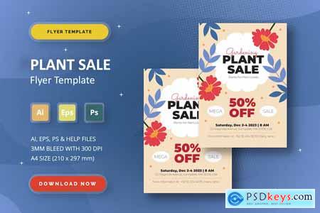 Plant Sale - Flyer Template