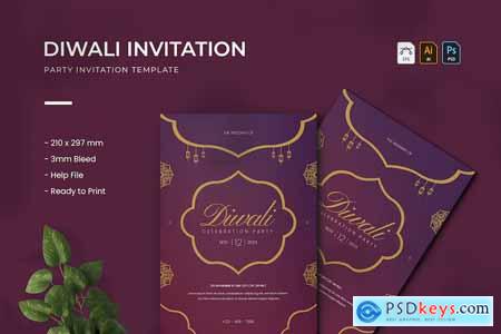 Diwali - Party Invitation