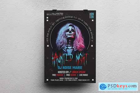 Halloween Party Flyer UNTAEZV