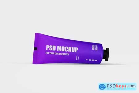 Cosmetic Tube PSD Mockup