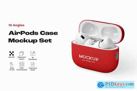 AirPods Pro Case Mockup Set