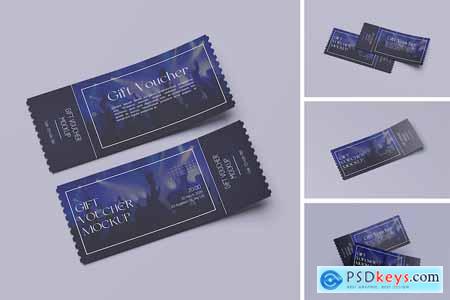 Gift Voucher Mockup