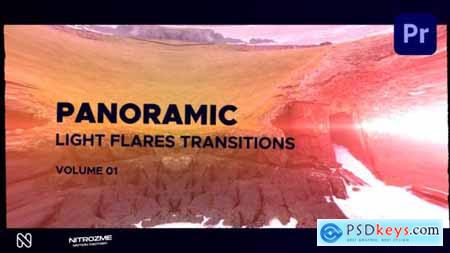 Light Flares Panoramic Transitions Vol. 01 for Premiere Pro 47398356
