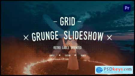 Urban Grunge Grid Slideshow Premiere Pro 47362191