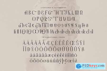 Makgery Serif Stylish Font