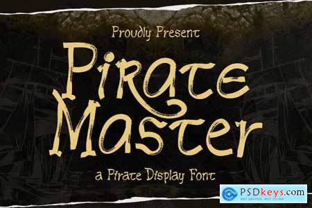 Pirate Master - A Pirate Display Font