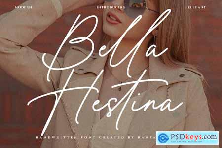 Bella Hestina Handwritten Font