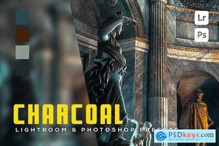 6 Charcoal Lightroom and Photoshop Presets