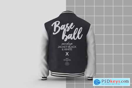 Baseball Bomber Jacket Mockup