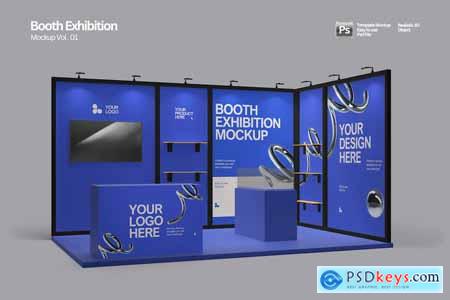 Booth Exhibition Mock Up