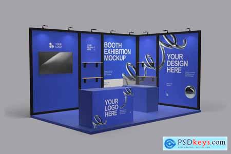 Booth Exhibition Mock Up