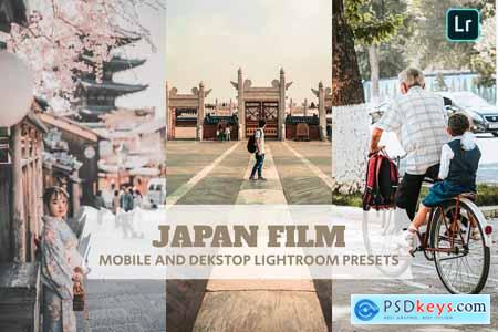 Japan Film Lightroom Presets Dekstop and Mobile