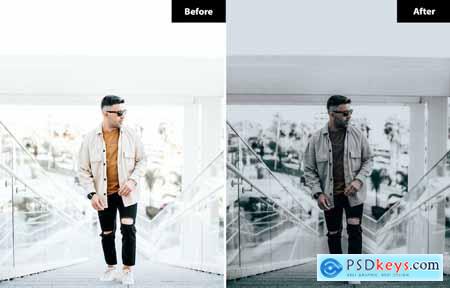 6 Periwinkle Lightroom and Photoshop Presets