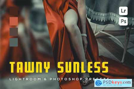 6 Tawny sunless Lightroom and Photoshop Presets