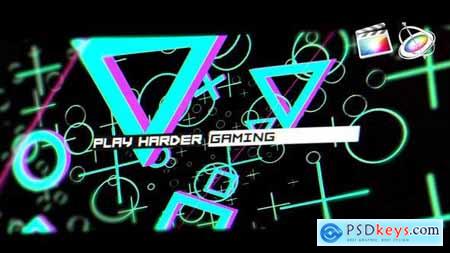 Gamer Glitch Logo Reveal 47442755