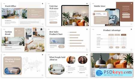 Navila - Interior Design Powerpoint Template