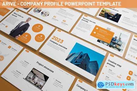 Arive - Company Profile Powerpoint Template