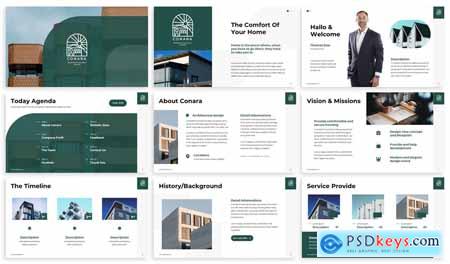 Conara - Residential Google Slides Template