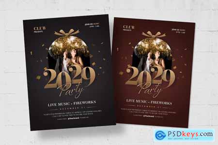 New Year's Eve Party Flyer Template