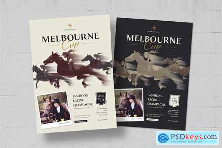 Melbourne Cup Flyer Template
