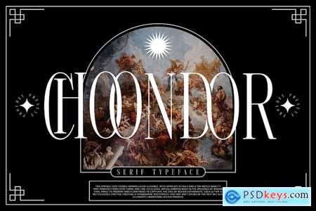 Choondor - Serif Font