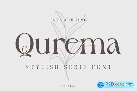 Qurema - Stylish Serif Font