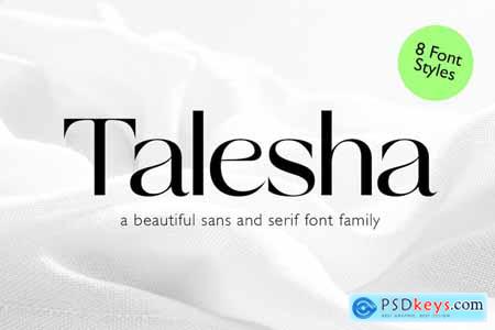 Talesha Font Family