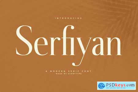 Serfiyan A Modern Serif Font