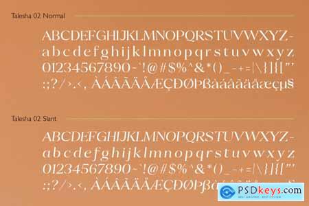 Talesha Font Family